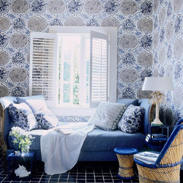 Schumacher Exuberant Prints Wallpaper