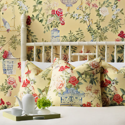 Brunschwig & Fils Summer Palace Wallpaper