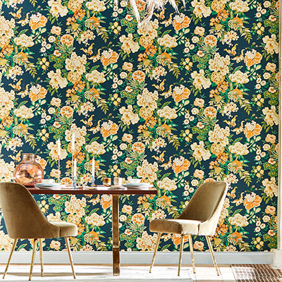 Sanderson Water Garden Wallpaper