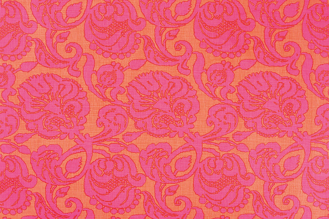 Christopher Farr Anna Indoor Printed Hot Pink Fabric