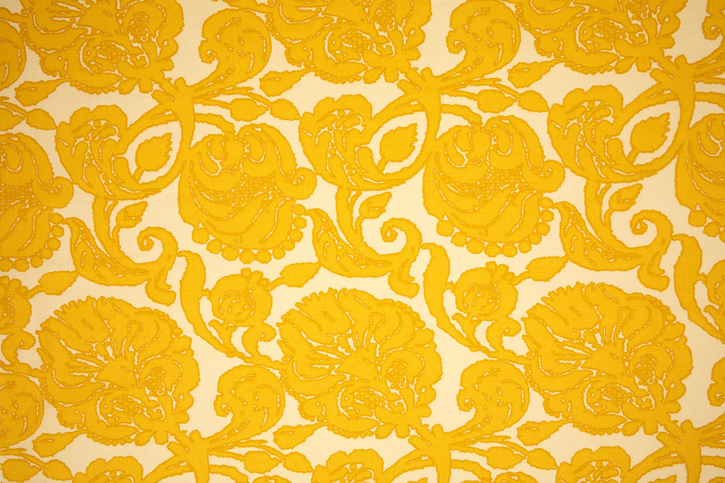 Christopher Farr Anna Indoor Printed Lemon Fabric