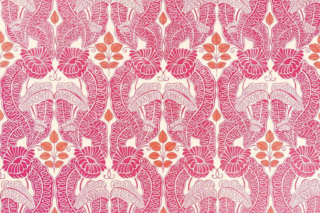 Christopher Farr Belle-De-Nuit Standard Fuchsia Wallpaper