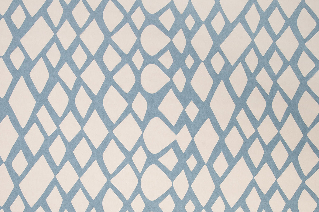 Christopher Farr Tesserae Standard Cobalt Wallpaper