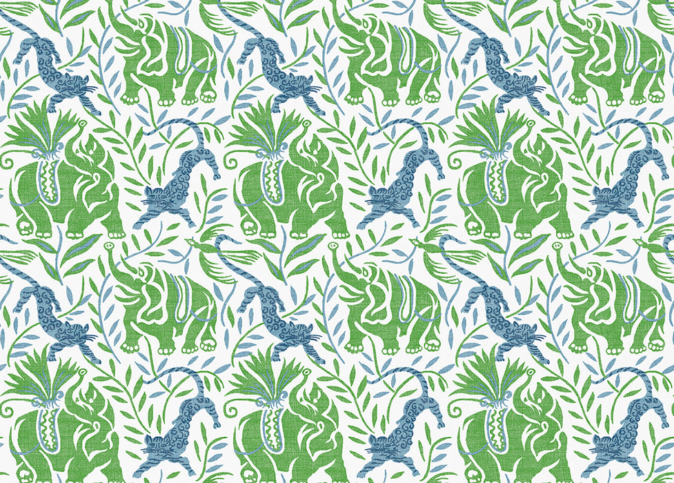 Christopher Farr La Jungle Performance Print Prato Fabric Sample