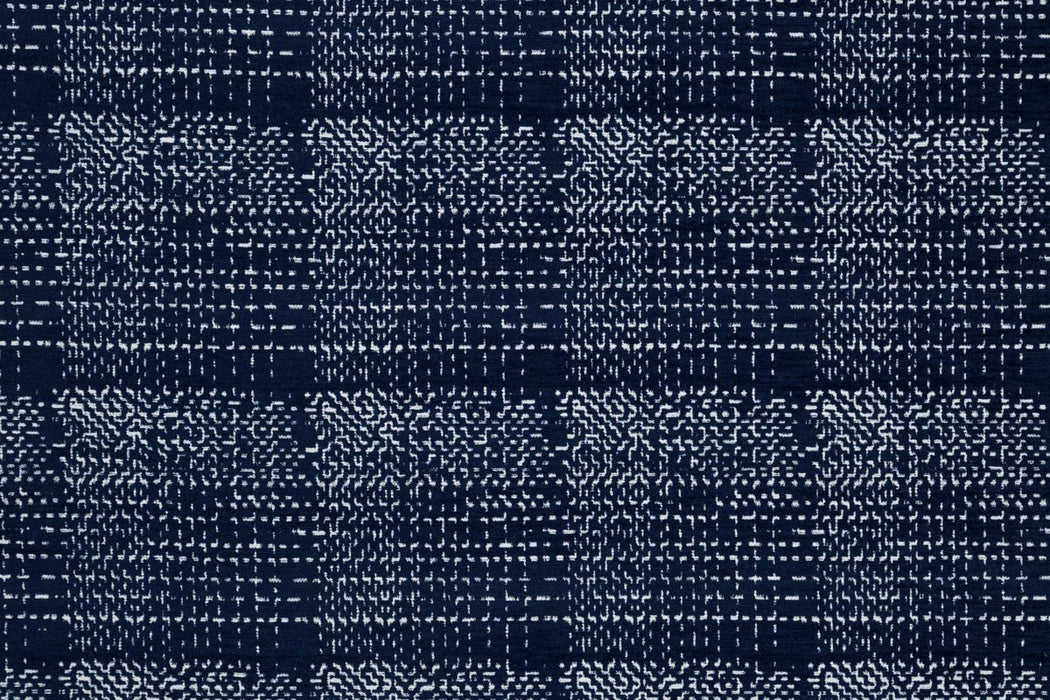 Christopher Farr Sashiko Outdoor Performance Woven Azzurro Fabric