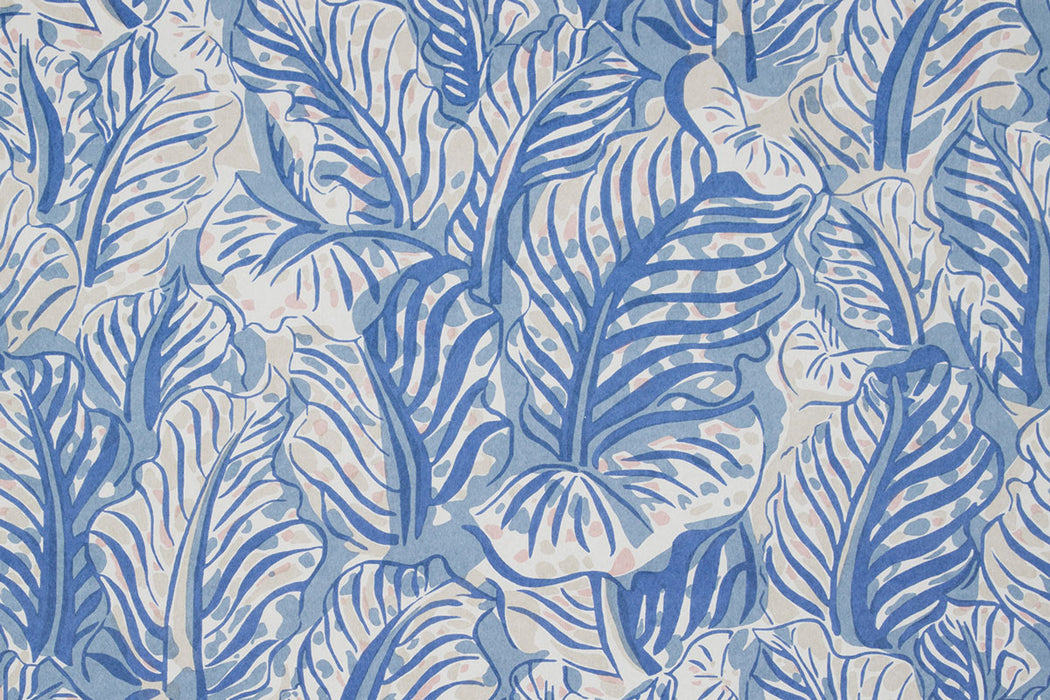 Christopher Farr Mille Feuilles Standard Cobalt Wallpaper