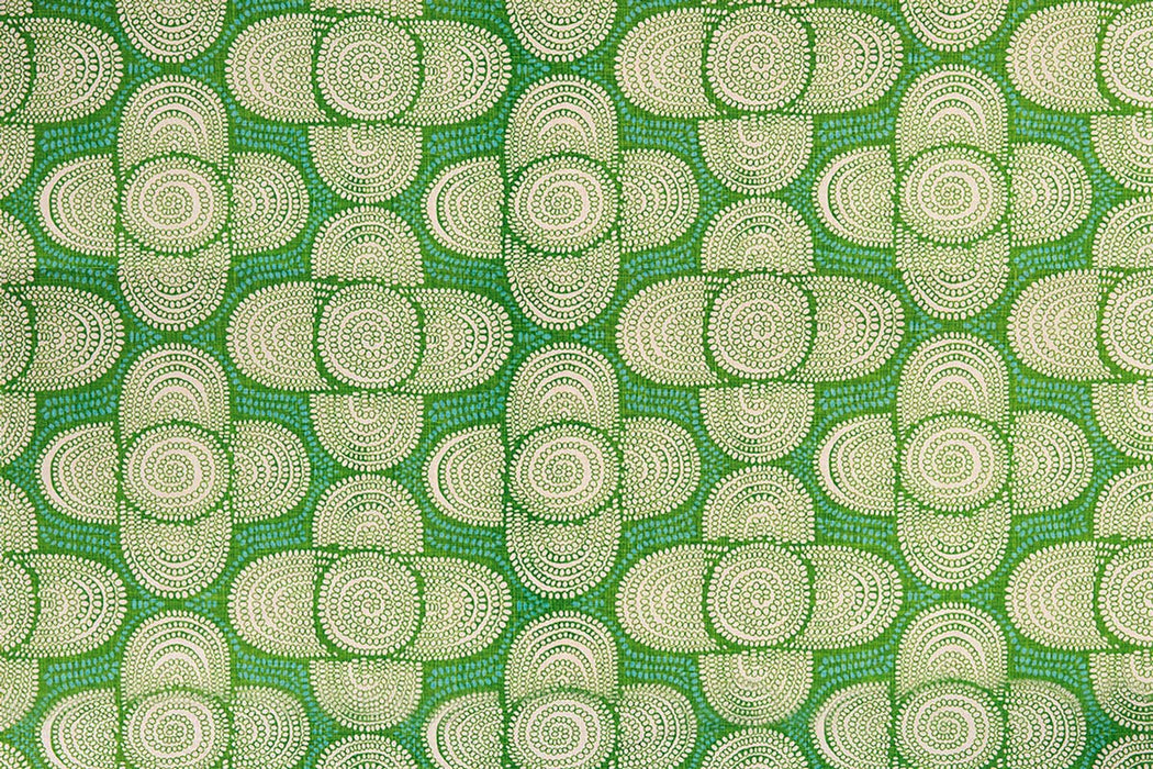 Christopher Farr Azteque Indoor Printed Green Fabric