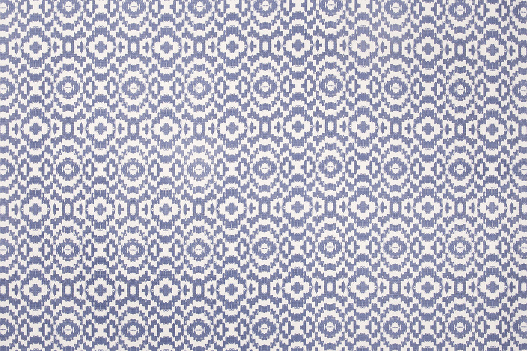 Christopher Farr Echo Indoor Printed Indigo Fabric