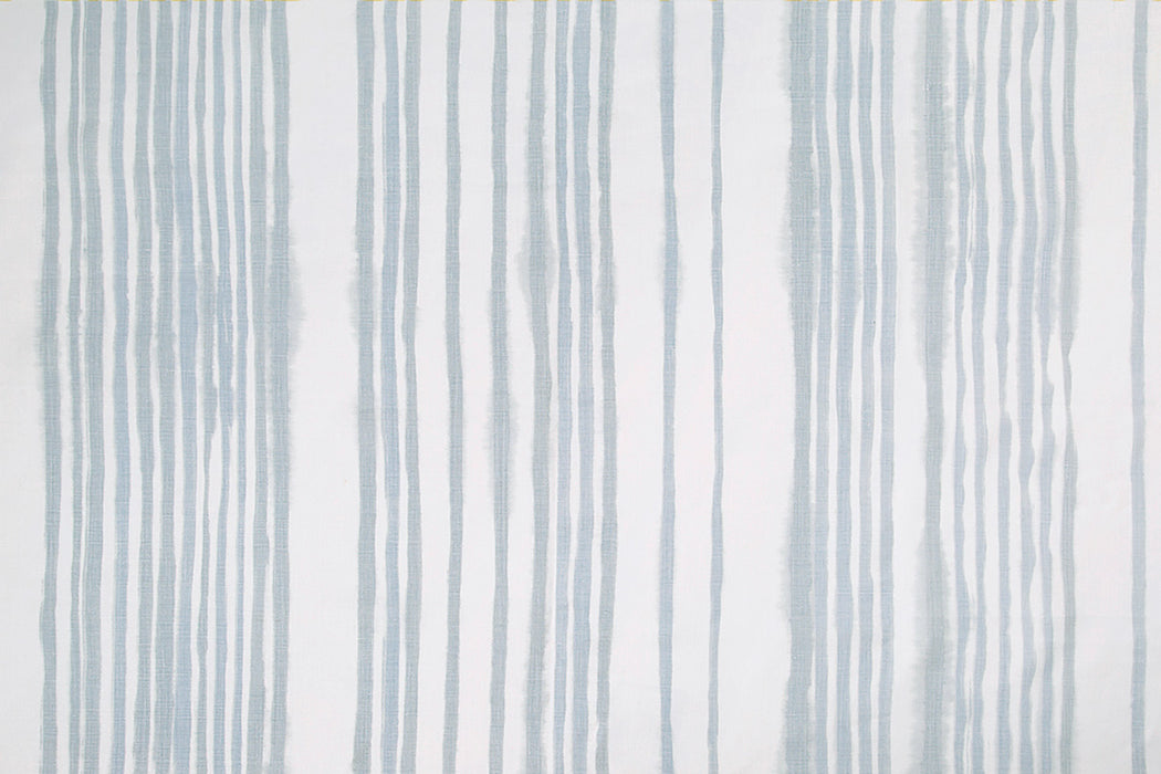 Christopher Farr Tracks Indoor Printed Pale Blue Fabric