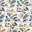 Christopher Farr Array Indoor Printed Dark Indigo Fabric