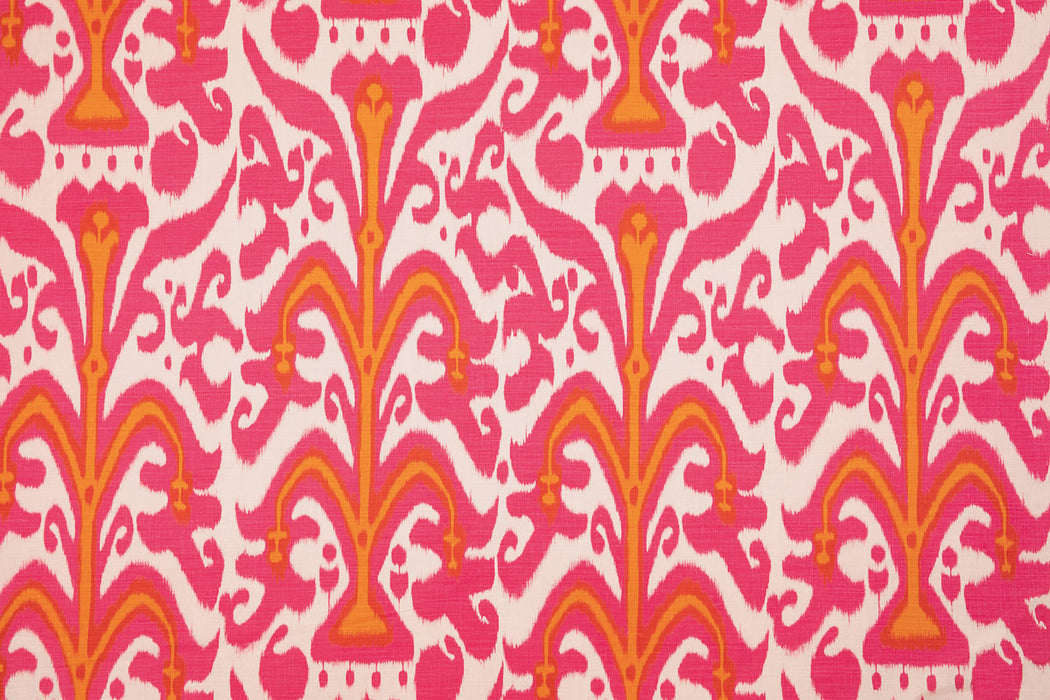 Christopher Farr Belfour Indoor Printed Hot Pink Fabric