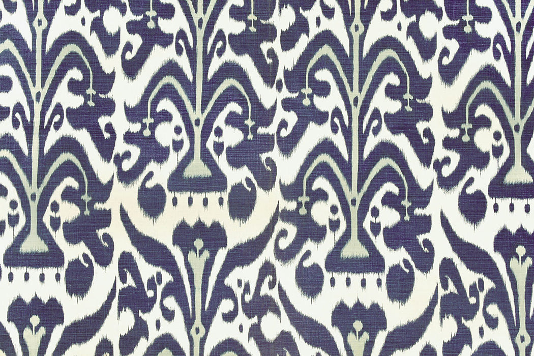 Christopher Farr Belfour Indoor Printed Indigo Fabric