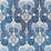 Christopher Farr Belle-De-Nuit Indoor Printed Dark Indigo Fabric