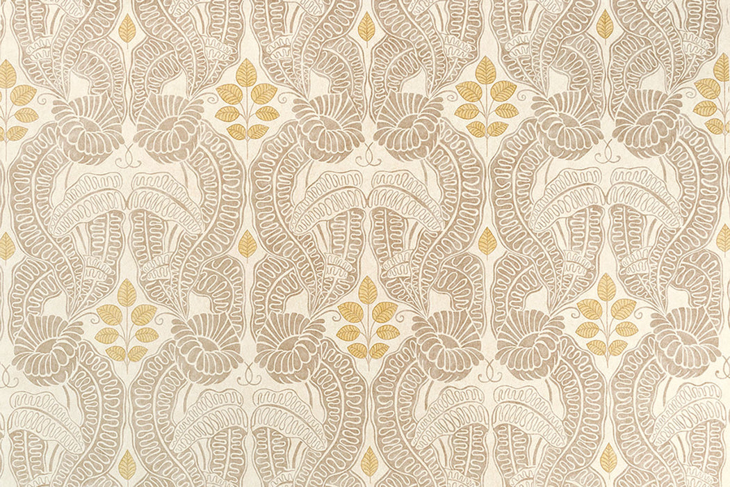 Christopher Farr Belle-De-Nuit Indoor Printed Natural Fabric