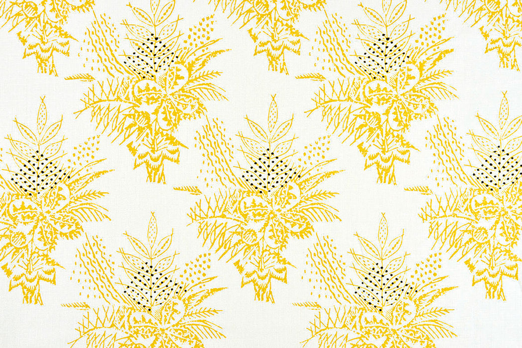 Christopher Farr Bouquet Indoor Printed Lemon Fabric