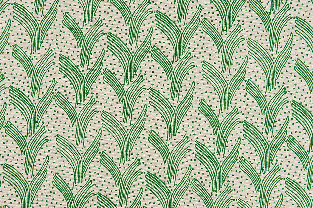 Christopher Farr Carnac Indoor Printed Green Fabric