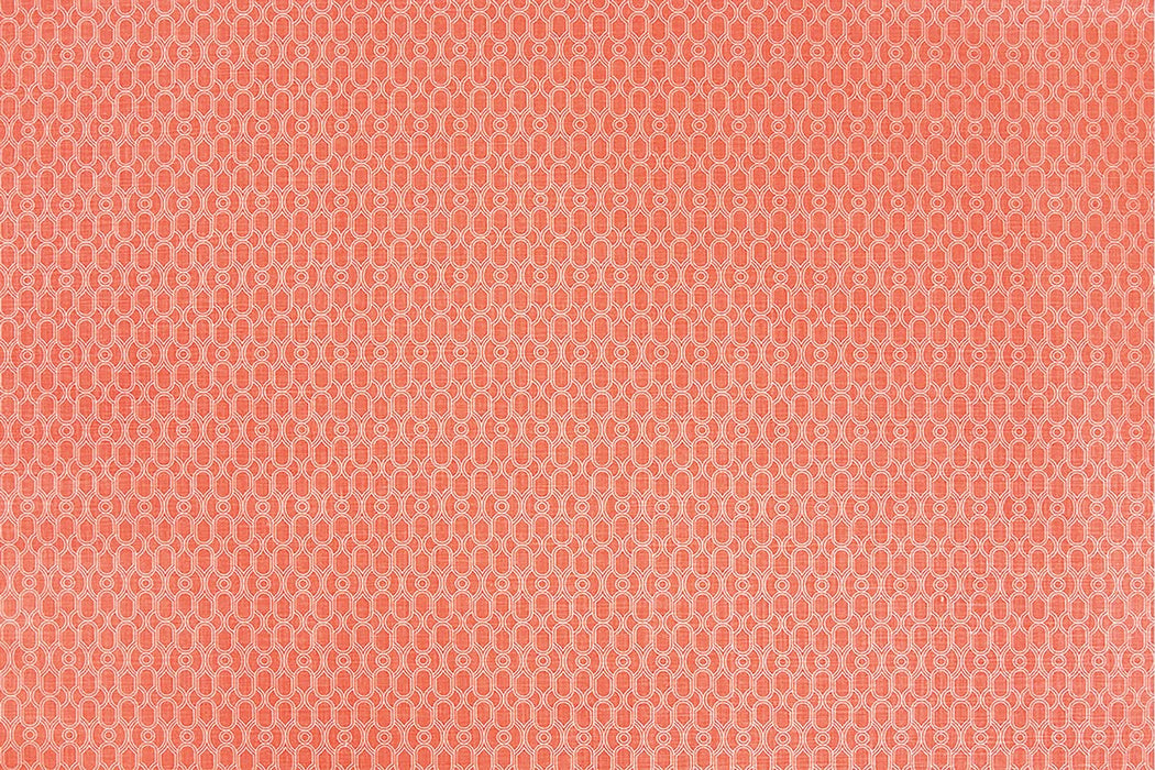 Christopher Farr Chiselled Indoor Printed Coral Fabric