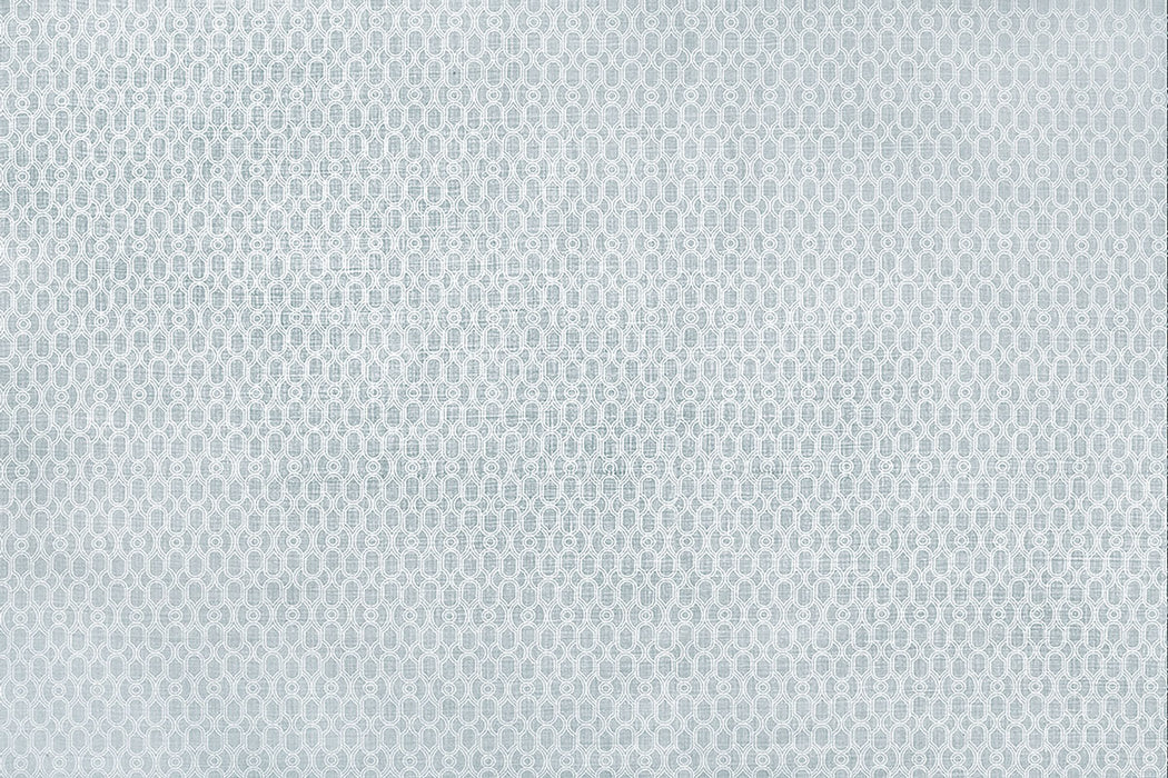 Christopher Farr Chiselled Indoor Printed Pale Blue Fabric