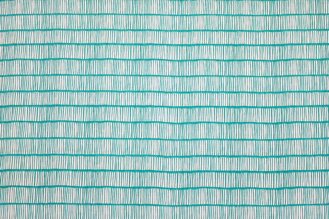 Christopher Farr Crochet Indoor Printed Aquamarine Fabric