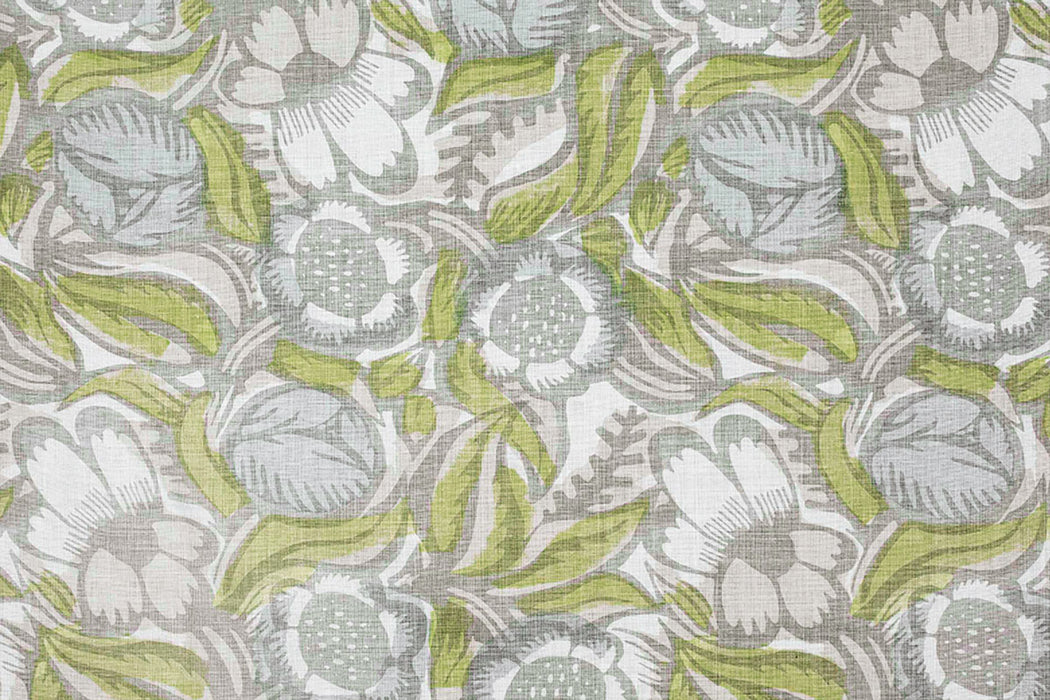 Christopher Farr La Foret Indoor Printed Smoke Fabric