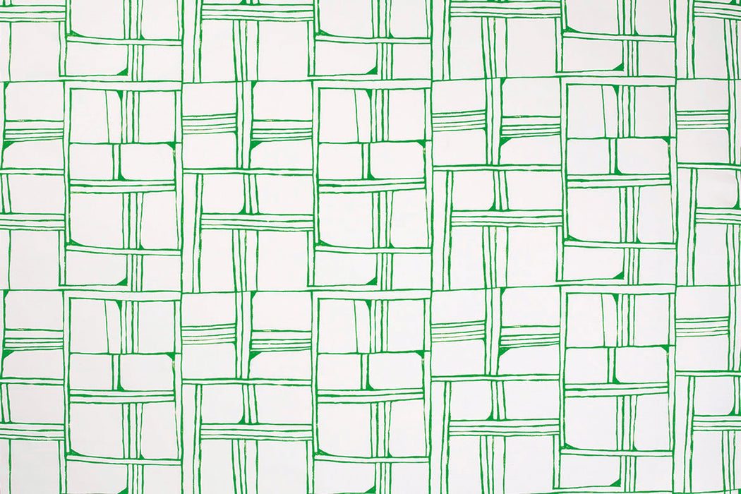 Christopher Farr Quadrant Indoor Printed Green Fabric