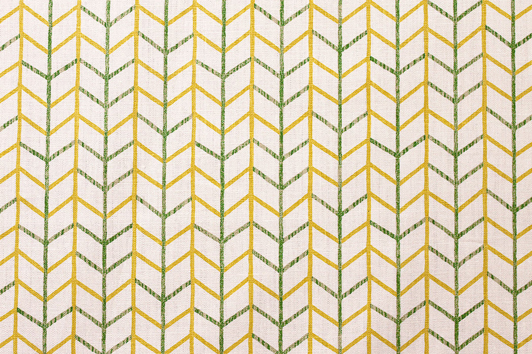 Christopher Farr Small Way Indoor Printed Lemon Fabric