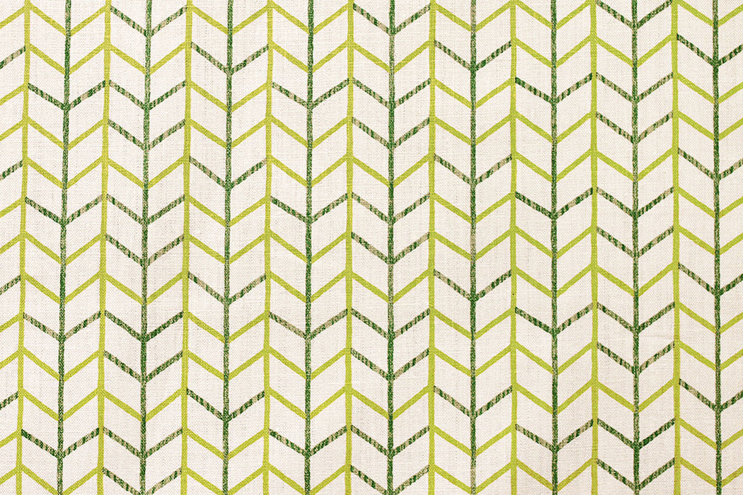 Christopher Farr Small Way Indoor Printed Pistachio Fabric