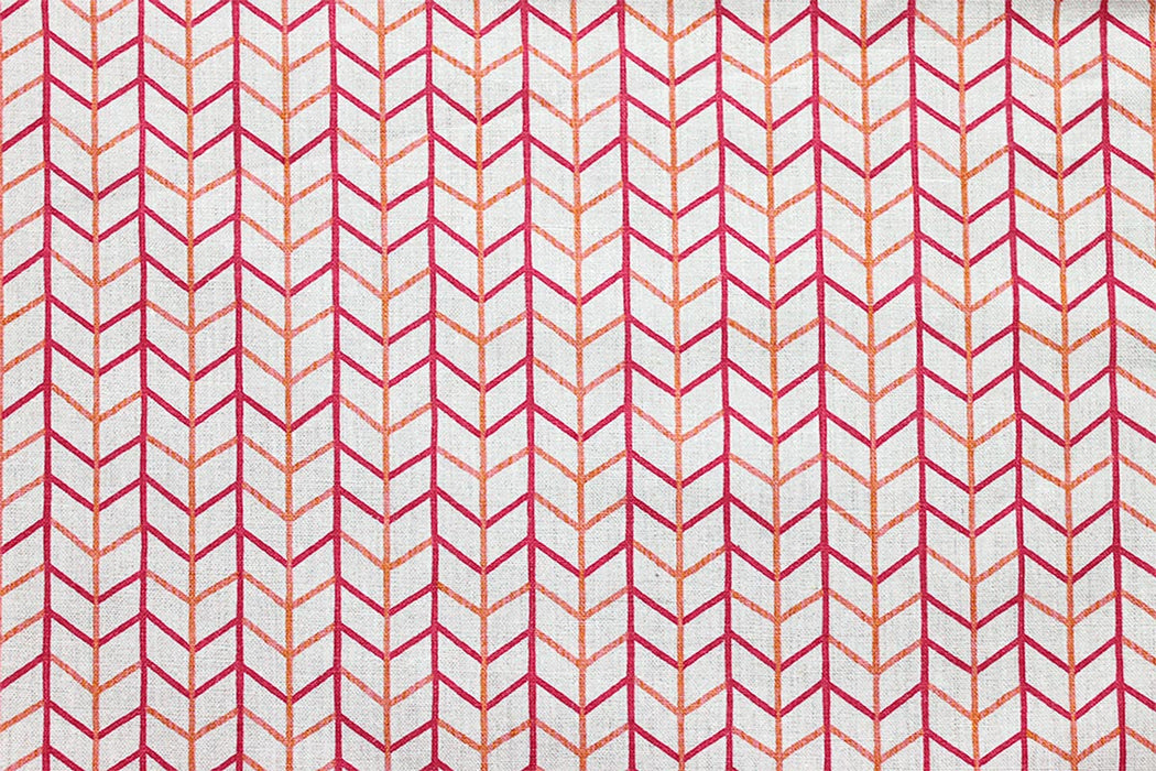 Christopher Farr Small Way Indoor Printed Hot Pink Fabric