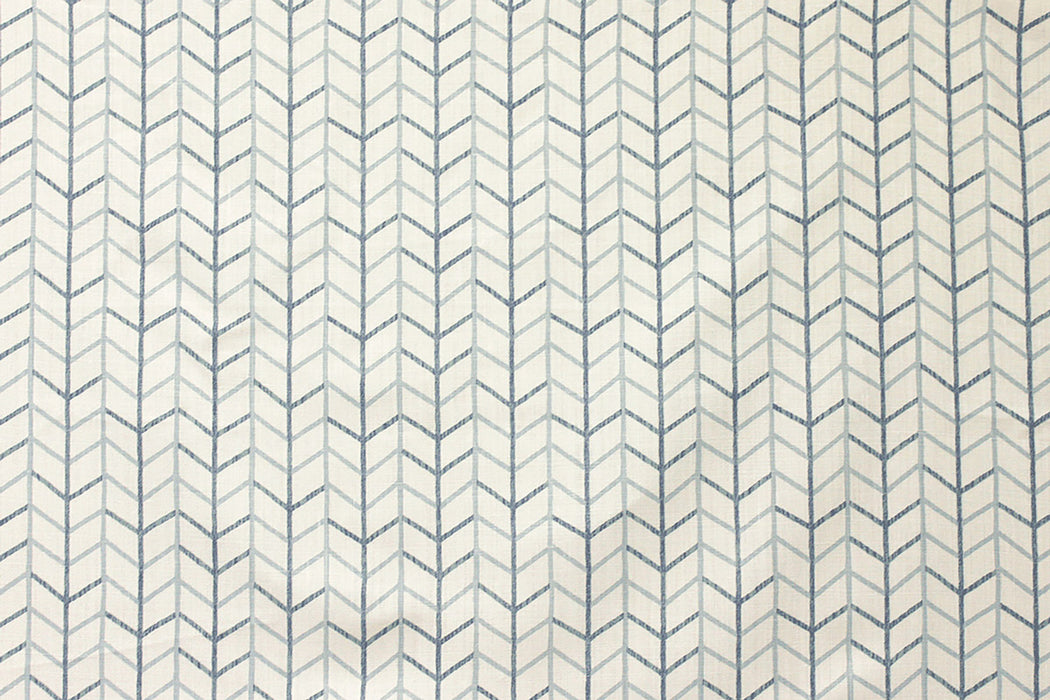 Christopher Farr Small Way Indoor Printed Indigo Fabric