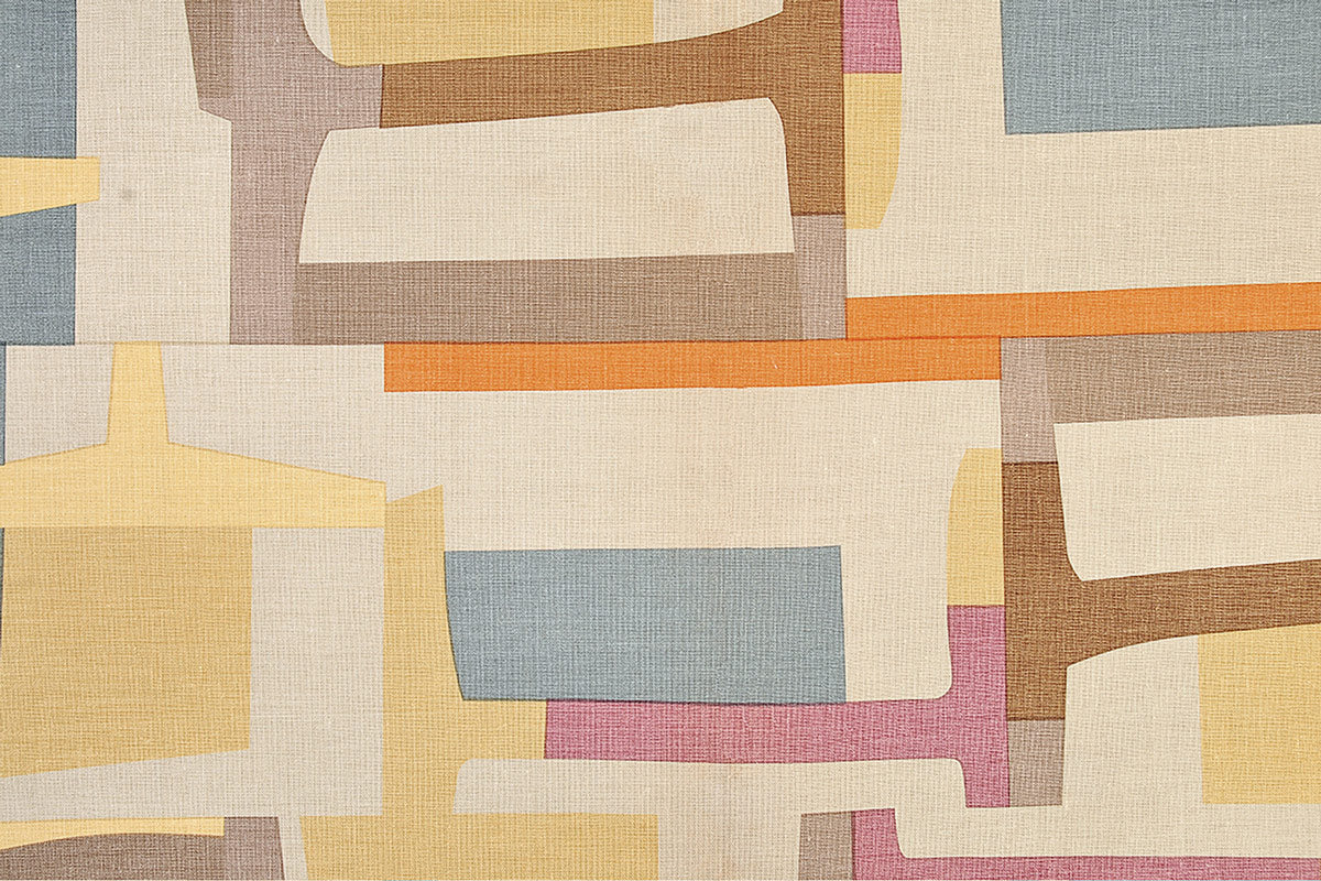 Christopher Farr Span Indoor Printed Honey Fabric