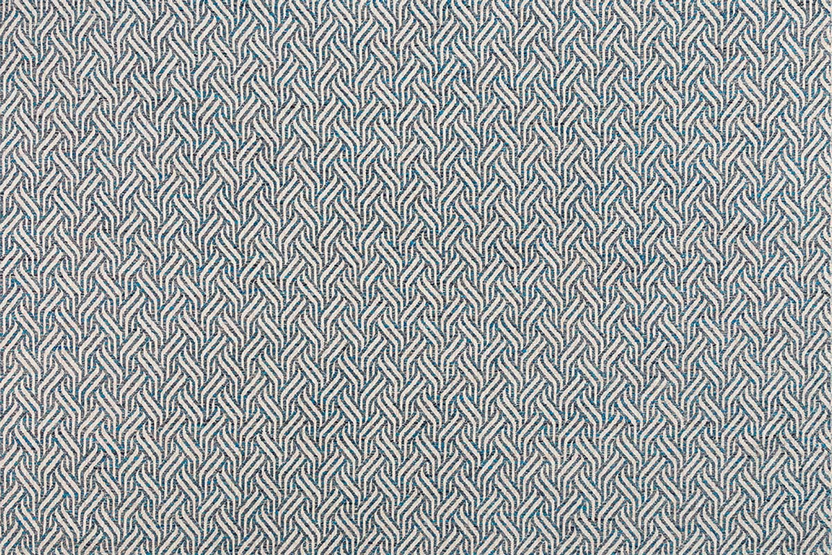 Christopher Farr Tangle Indoor Woven Indigo Fabric