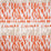 Christopher Farr Willow Indoor Printed Orange Fabric