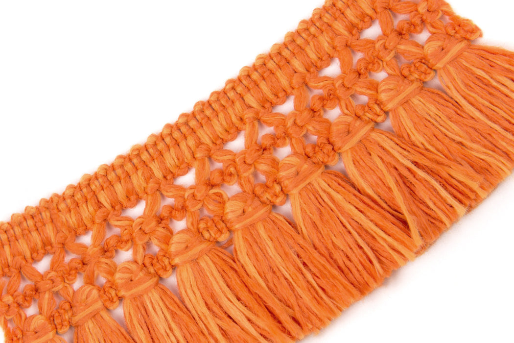 Christopher Farr Teepee Fringe Performance Arancio Trim Sample