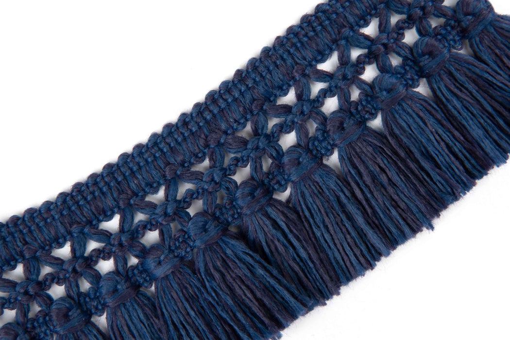 Christopher Farr Teepee Fringe Performance Azzurro Trim Sample