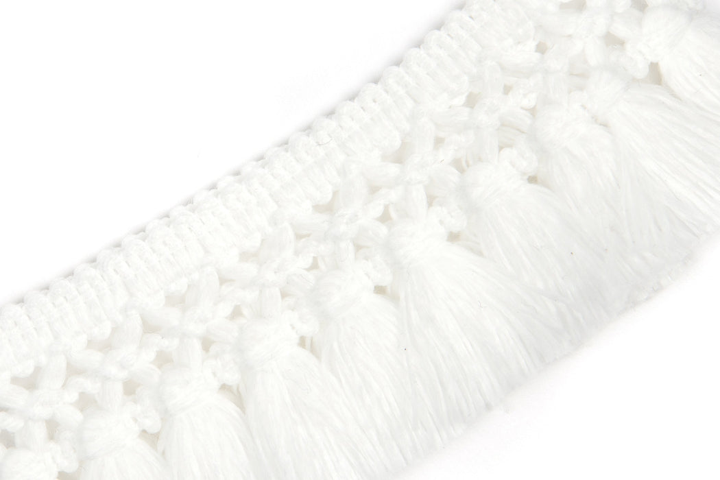 Christopher Farr Teepee Fringe Performance Bianco Trim Sample