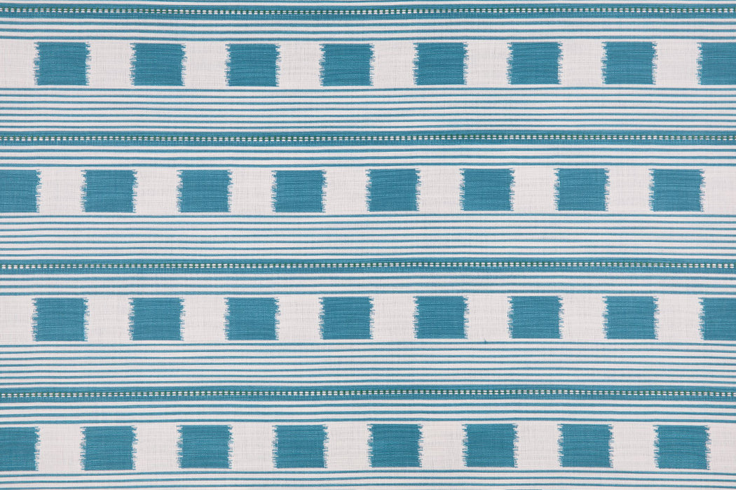 Christopher Farr Lost And Found Outdoor Performance Woven Turchese Fabric Sample