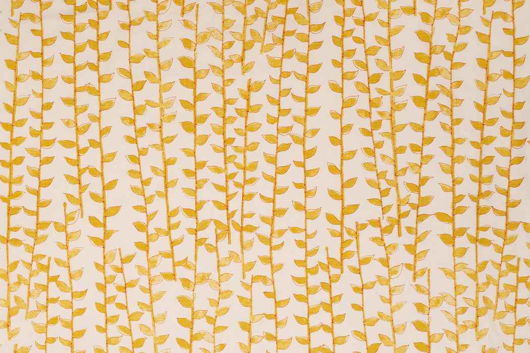 Christopher Farr Tea Trail Indoor Printed Lemon Fabric