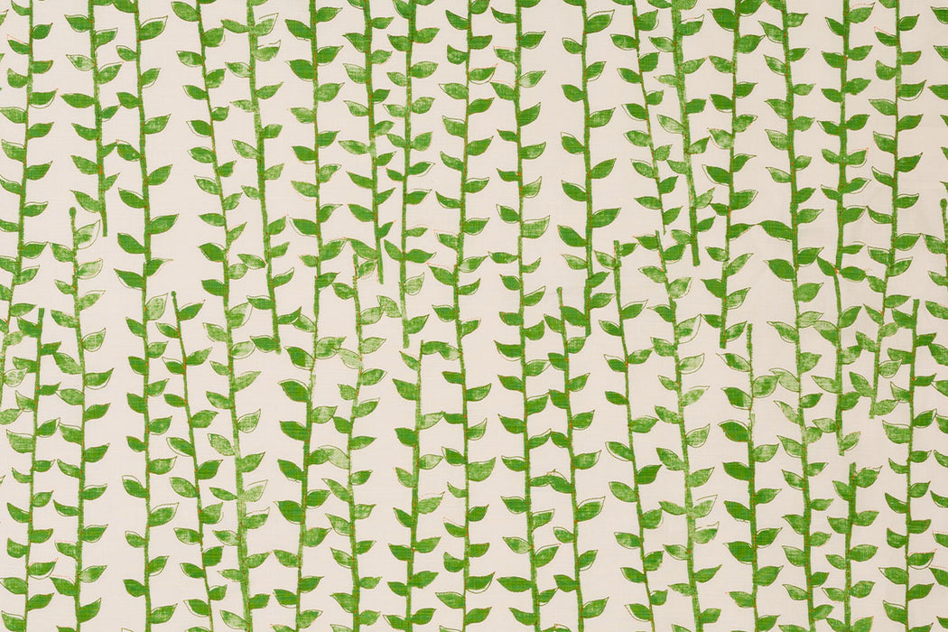 Christopher Farr Tea Trail Indoor Printed Green Fabric