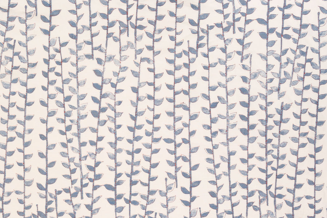 Christopher Farr Tea Trail Indoor Printed Denim Fabric