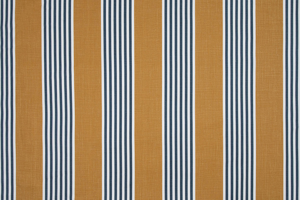 Christopher Farr The Hudson Stripe Indoor Printed Honey Fabric