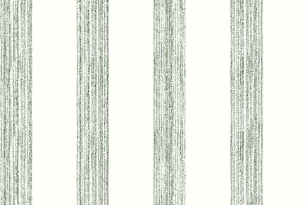 Christopher Farr Brome Stripe Standard Moss Wallpaper