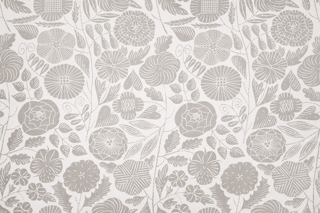 Christopher Farr Eden Indoor Printed Smoke Fabric