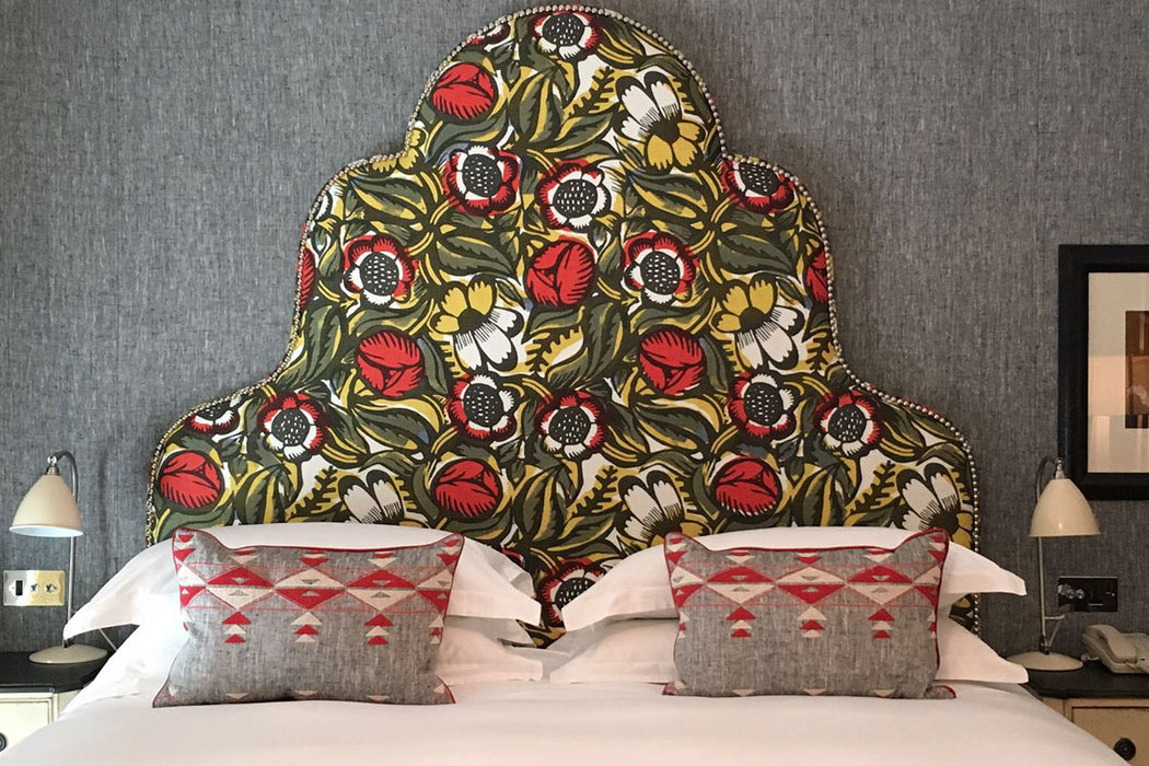 Christopher Farr La Foret Indoor Printed Berry Fabric