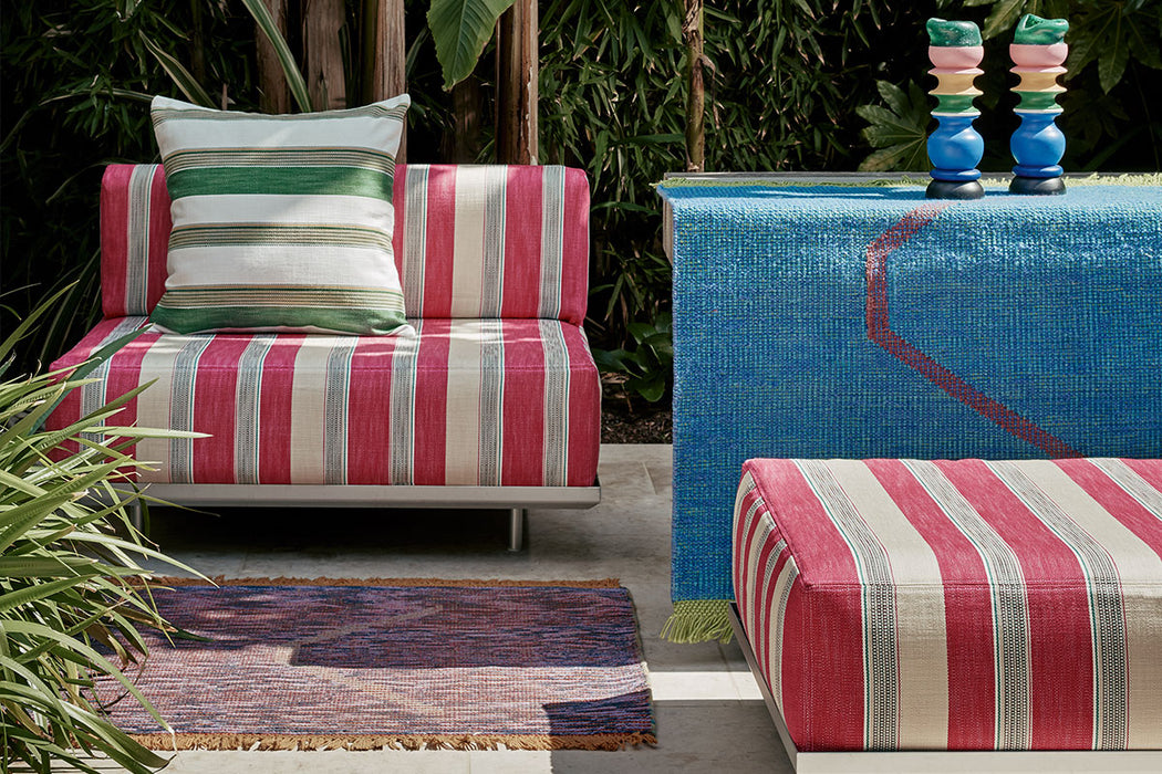 Christopher Farr Verano Outdoor Performance Woven Azzurro Fabric