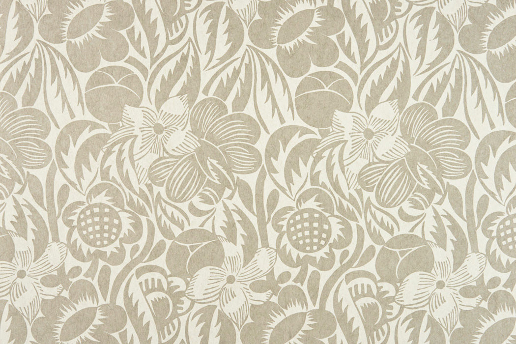 Christopher Farr Fleurs Etoilees Standard Slate Wallpaper