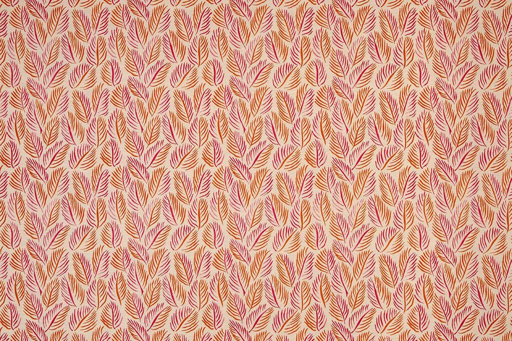 Christopher Farr Armatures Feuilles Indoor Printed Hot Pink Fabric