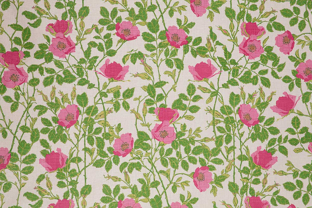 Christopher Farr Richmond Indoor Printed Hot Pink Fabric