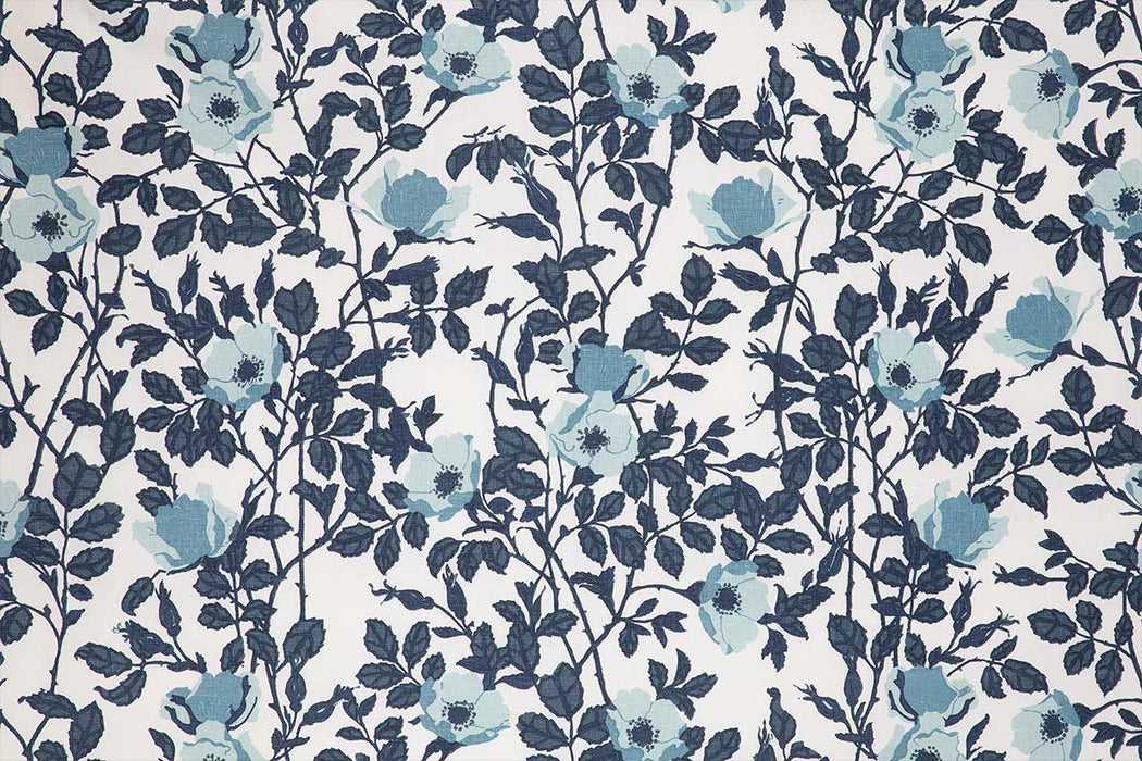 Christopher Farr Richmond Indoor Printed Dark Indigo Fabric