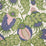 Christopher Farr Carnival Indoor Printed Blueberry Fabric