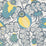 Christopher Farr Carnival Indoor Printed Old Blue Fabric